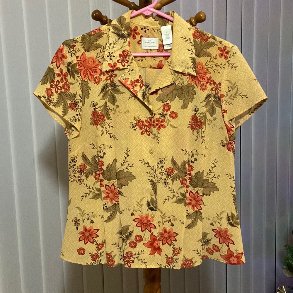 Emma James - Polyester Blouse- Size 8